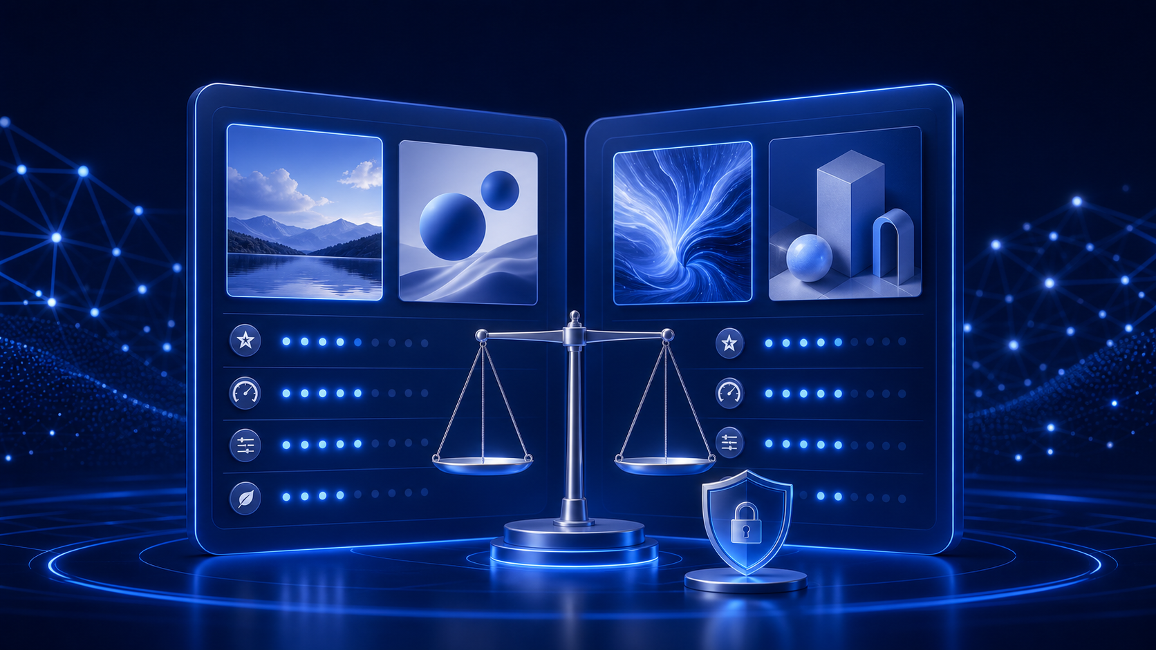 AI image tools comparison with privacy, quality, and responsible use criteria